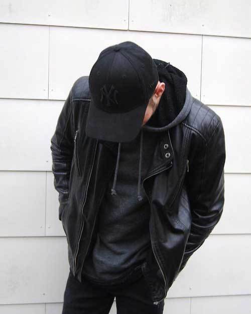 All Black Casual Outfits for Guys