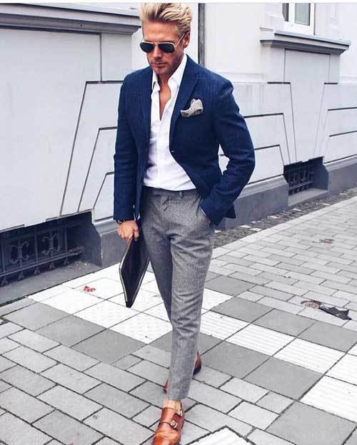 Navy Classy Mens Outfits