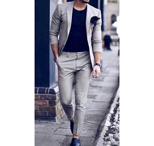 Classy Mens White Outfits