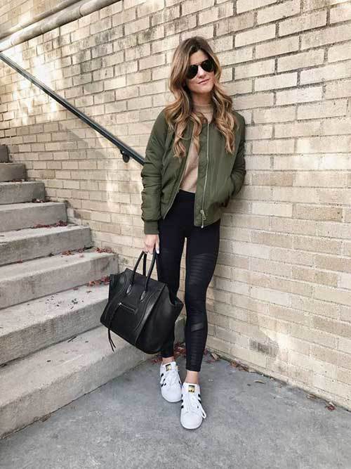 Chic Bomber Jacket Outfits