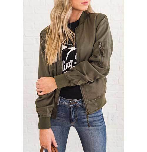 Cool Bomber Jacket Outfits