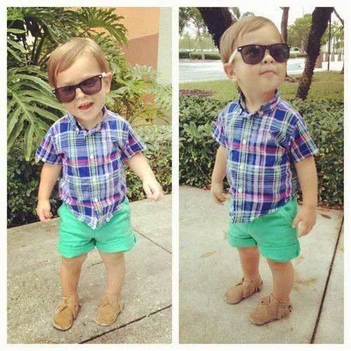 Toddler Boy Summer Short Outfits