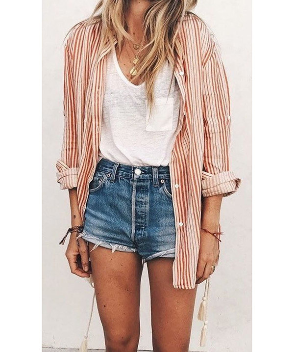 cute summer jeans outfits