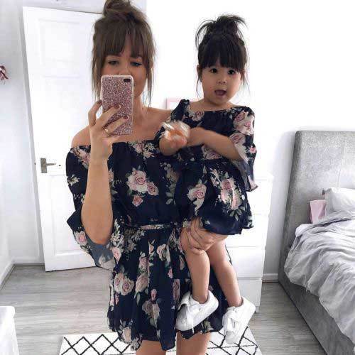 Matching Family Boho Outfits