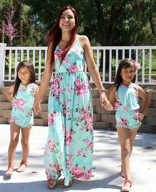 Matching Family Floral Outfits