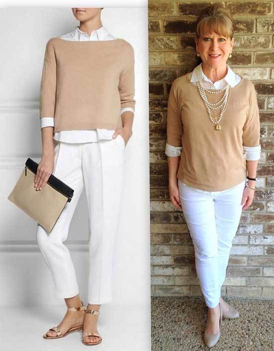 Older Women Outfits for Over 50