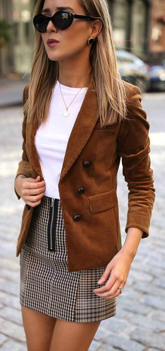 Cozy Autumn Work Outfits