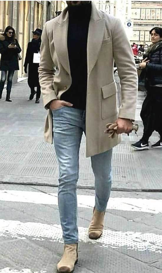 Men Street Style Jean Outfits