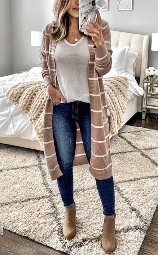 Cardigan Date Night Outfits-14