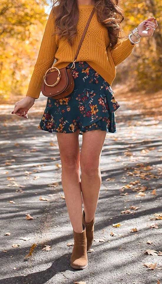 Cute Fall Dress Outfits 2020-15