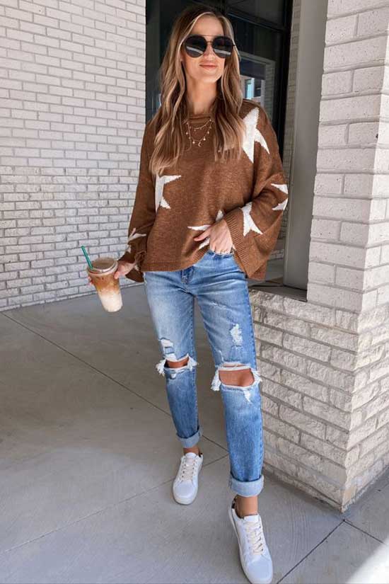 Cute Fall Denim Outfits 2020-6