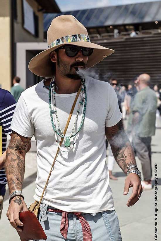 Bohemian Street Outfits for Men-8