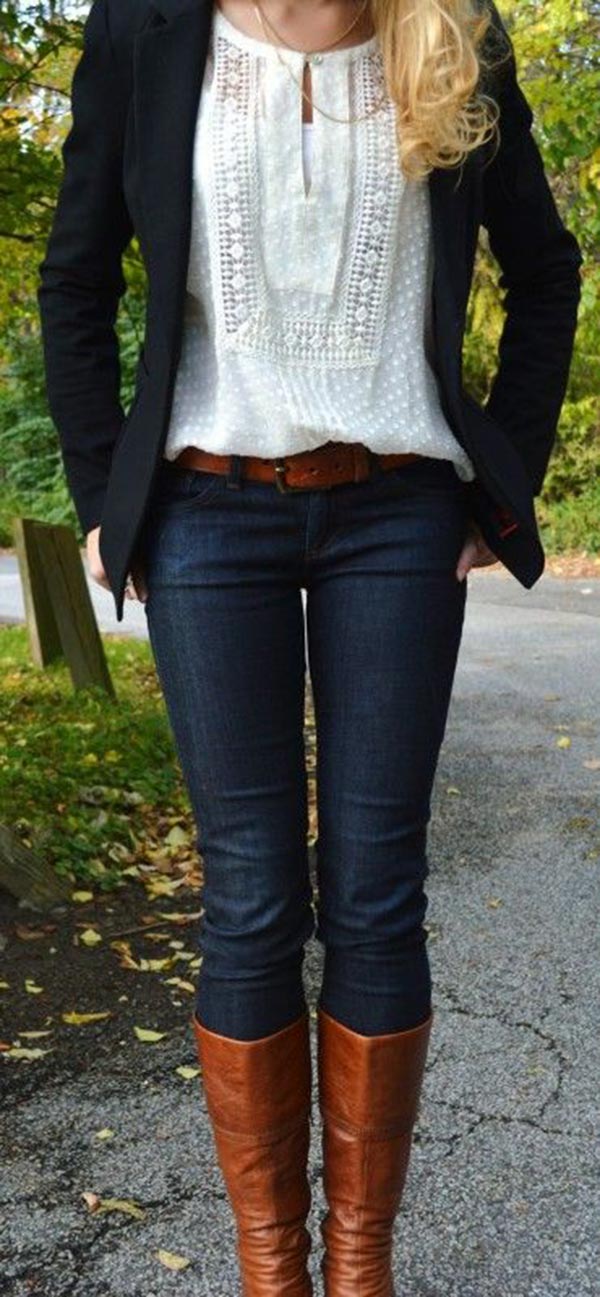 Casual Winter Work Outfits for Women